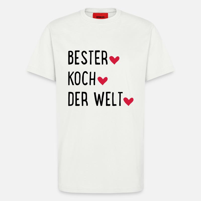 Bester Koch der Welt - T-Shirt - made by SPREAD - OFF WHITE