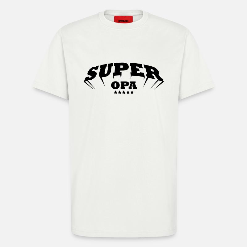 super opa - T-Shirt - made by SPREAD - OFF WHITE