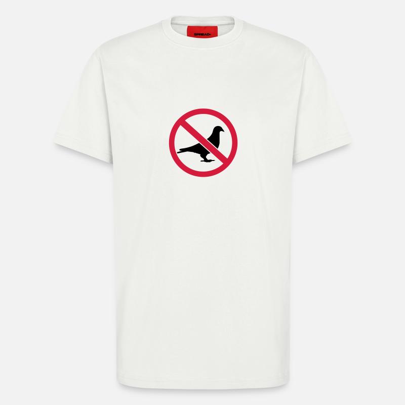 Taube - T-Shirt - made by SPREAD - OFF WHITE