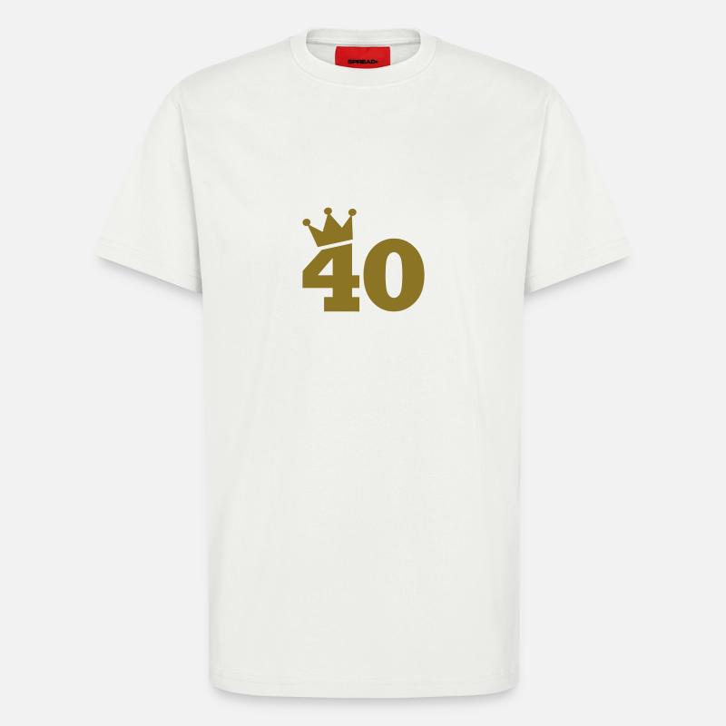 40 - T-Shirt - made by SPREAD - OFF WHITE