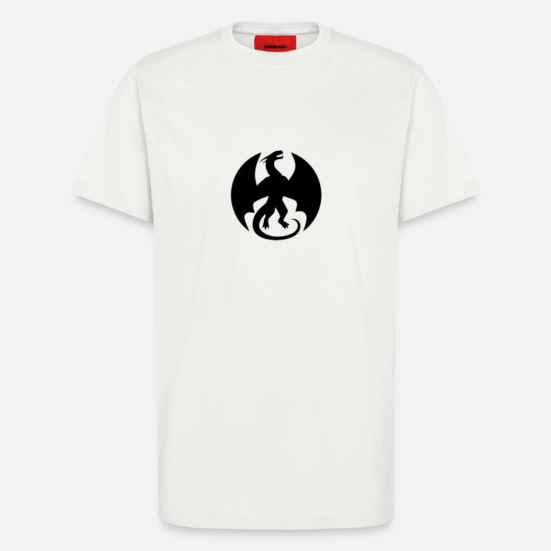 Drache - T-Shirt - made by SPREAD - OFF WHITE