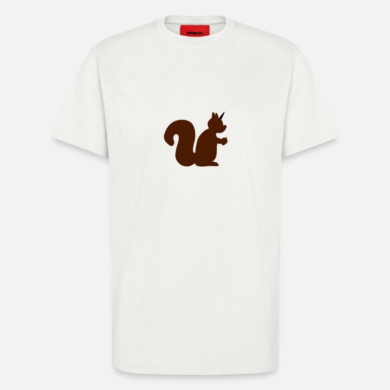Einhorn Eichhörnchen - T-Shirt - made by SPREAD - OFF WHITE