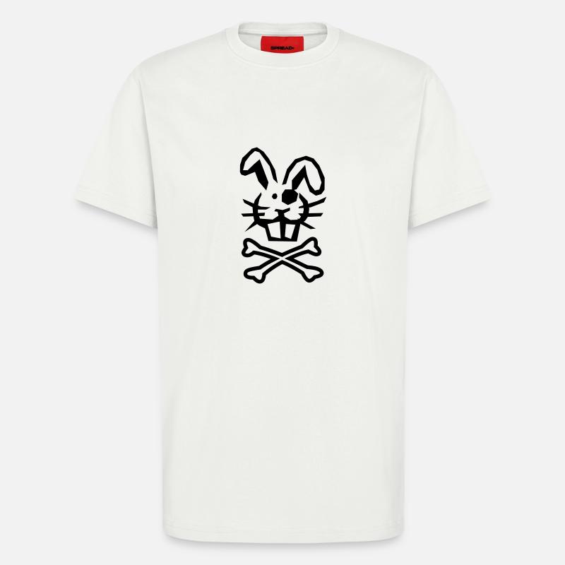 hasenpirat - T-Shirt - made by SPREAD - OFF WHITE