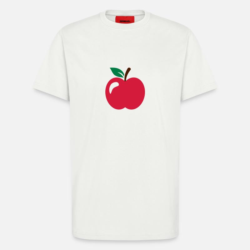 Apfel - T-Shirt - made by SPREAD - OFF WHITE