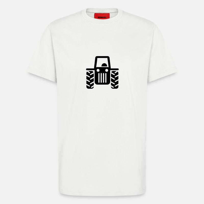 Traktor - T-Shirt - made by SPREAD - OFF WHITE