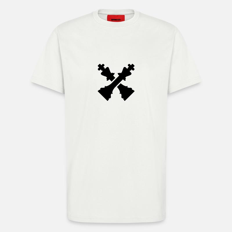 Chess - T-Shirt - made by SPREAD - OFF WHITE