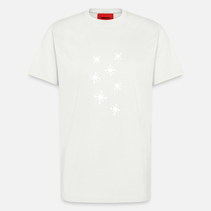 Snowflake - T-Shirt - made by SPREAD - OFF WHITE
