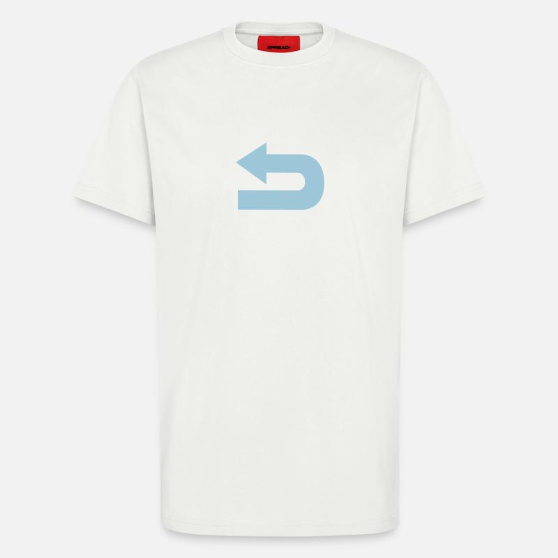 pfeil - T-Shirt - made by SPREAD - OFF WHITE