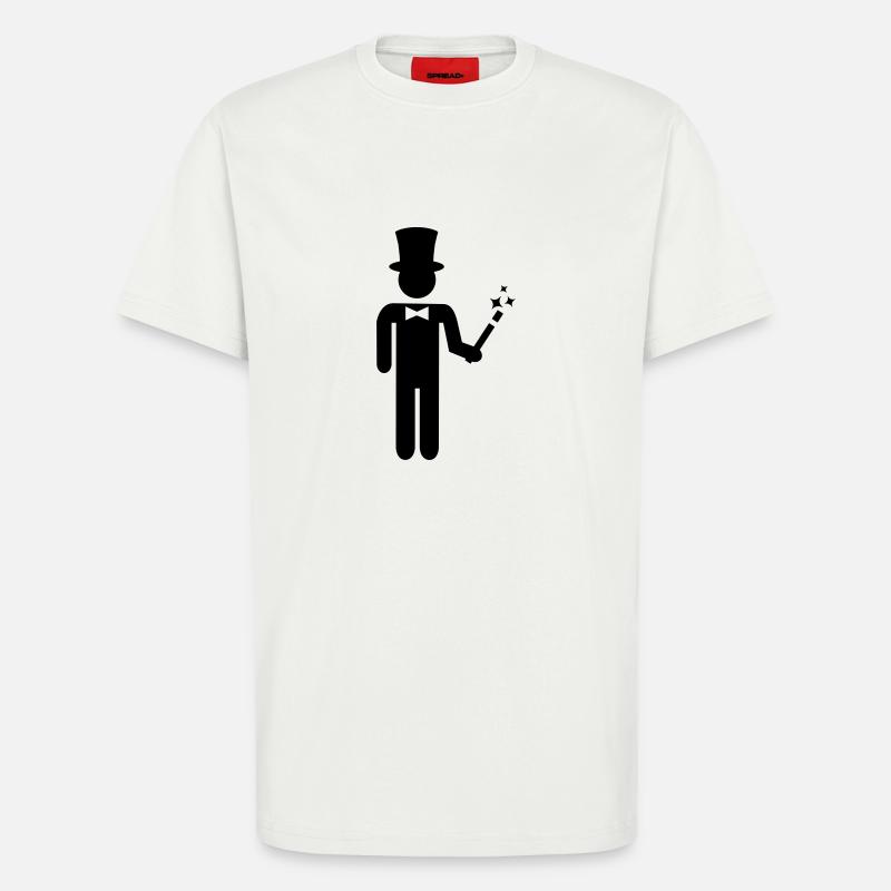 Zauberer - T-Shirt - made by SPREAD - OFF WHITE
