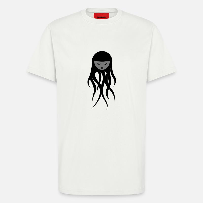 ghostesse - T-Shirt - made by SPREAD - OFF WHITE