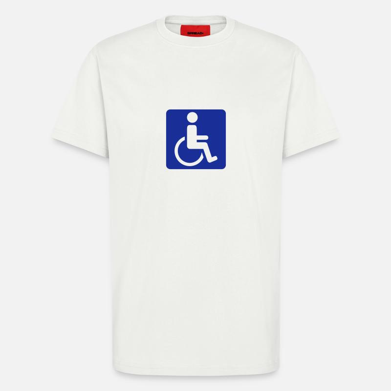 Rollstuhl - T-Shirt - made by SPREAD - OFF WHITE