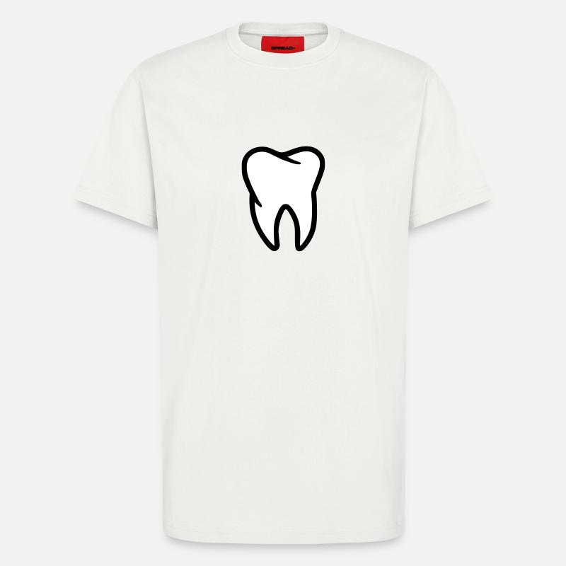 Zahn - T-Shirt - made by SPREAD - OFF WHITE