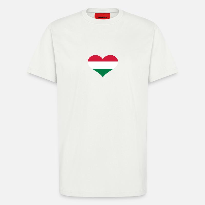 Ungarn - T-Shirt - made by SPREAD - OFF WHITE