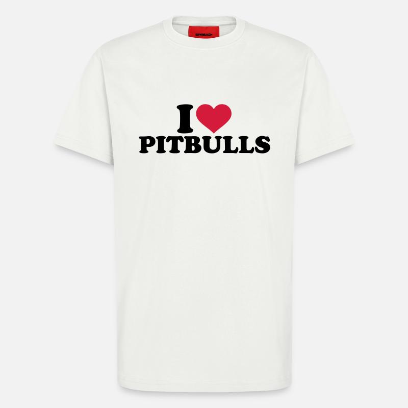 Pitbull - T-Shirt - made by SPREAD - OFF WHITE
