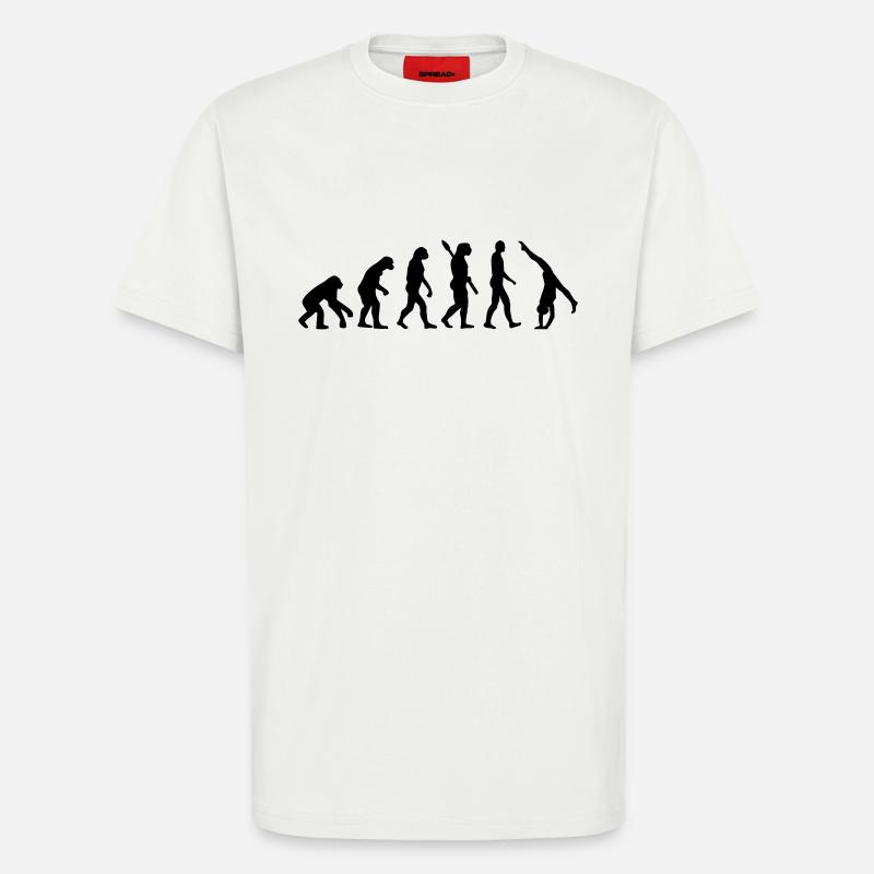Evolution Gymnastics - T-Shirt - made by SPREAD - OFF WHITE