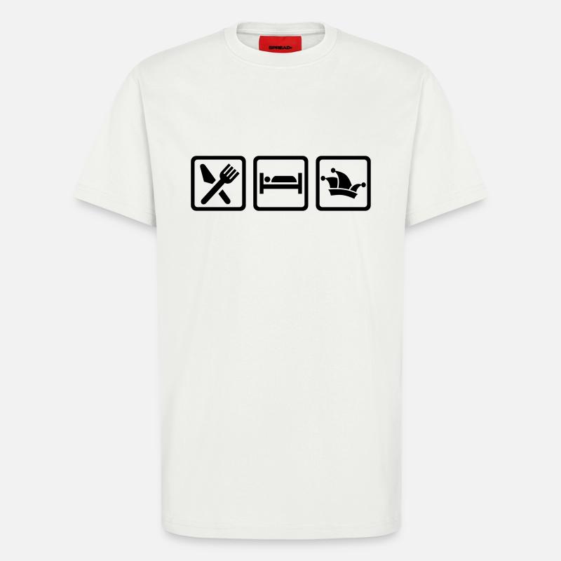 Eat Sleep Carnival - T-Shirt - made by SPREAD - OFF WHITE