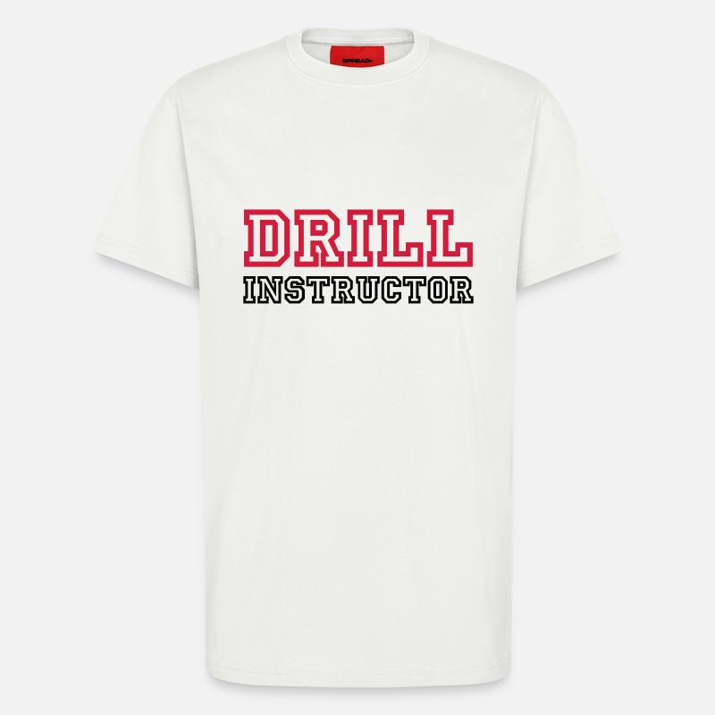 Drill Instructor - T-Shirt - made by SPREAD - OFF WHITE