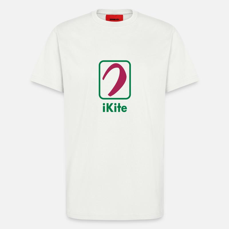 i_kite_kite_vec_2 en - T-Shirt - made by SPREAD - OFF WHITE