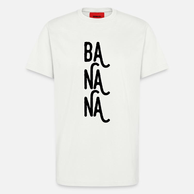 Bananen - T-Shirt - made by SPREAD - OFF WHITE