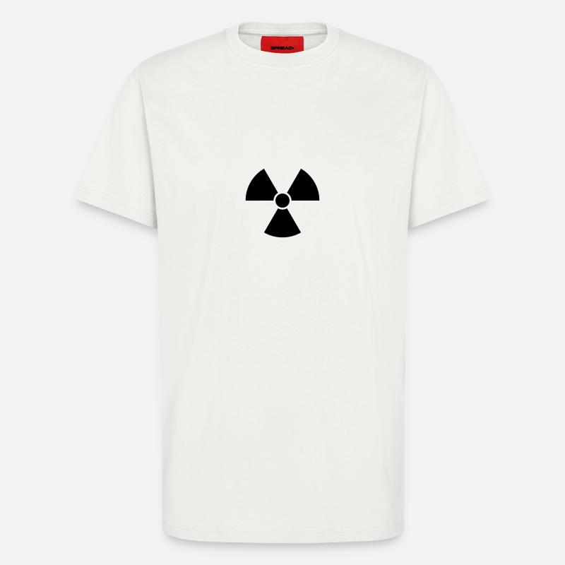 Atomkraft Logo - T-Shirt - made by SPREAD - OFF WHITE