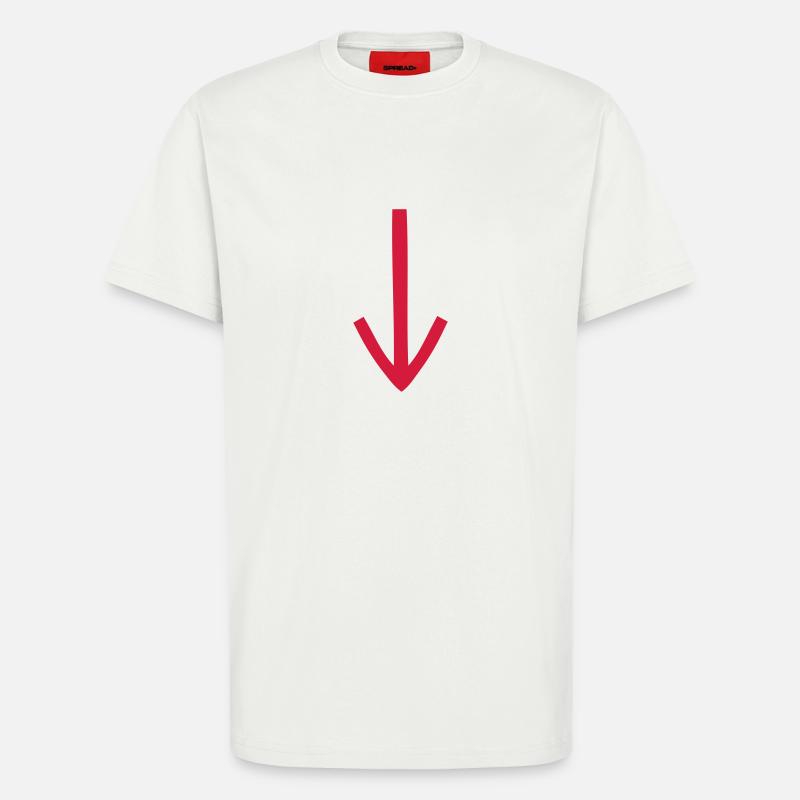 Pfeil - T-Shirt - made by SPREAD - OFF WHITE