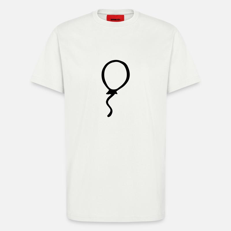 Luftballon - T-Shirt - made by SPREAD - OFF WHITE