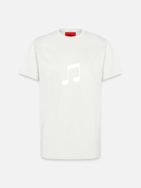note_icon - T-Shirt - made by SPREAD - OFF WHITE