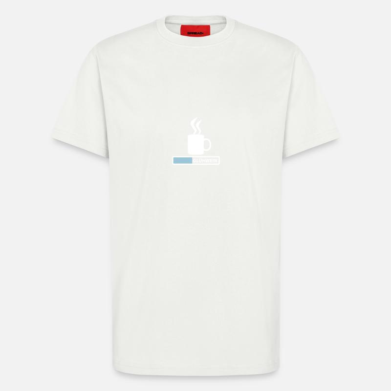 gluehwein - T-Shirt - made by SPREAD - OFF WHITE