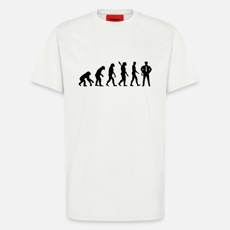 Polizei - T-Shirt - made by SPREAD - OFF WHITE