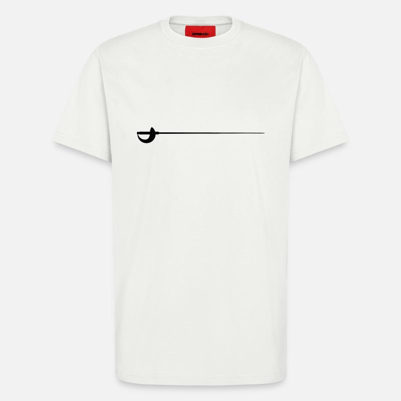 Säbel - T-Shirt - made by SPREAD - OFF WHITE