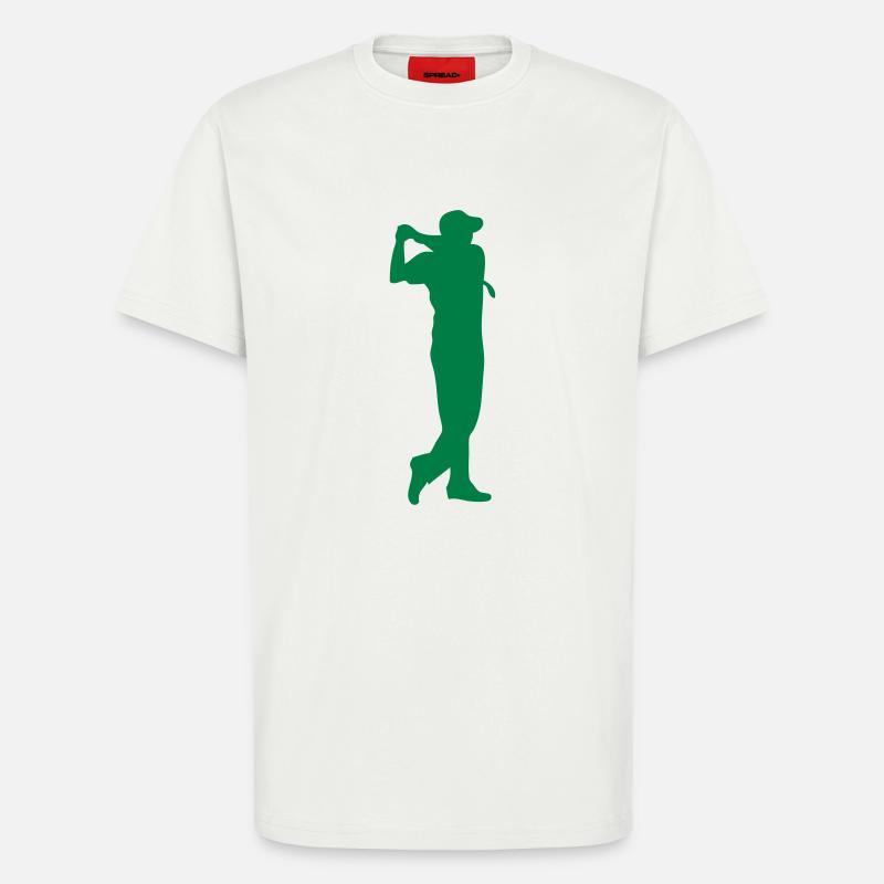 golf swing player player 210 - T-Shirt - made by SPREAD - OFF WHITE