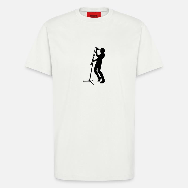 Sänger - T-Shirt - made by SPREAD - OFF WHITE