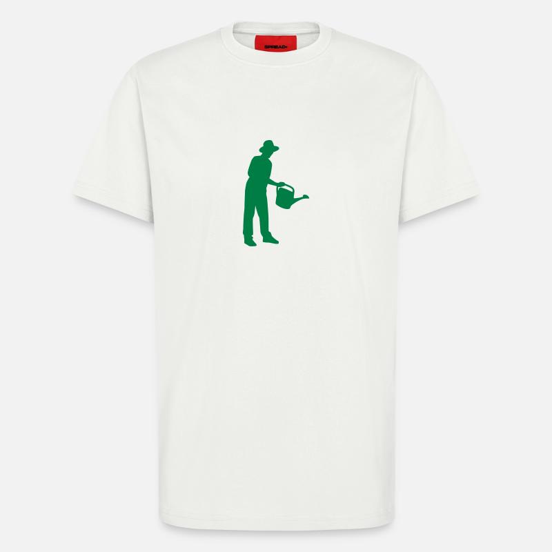 Gärtner - T-Shirt - made by SPREAD - OFF WHITE