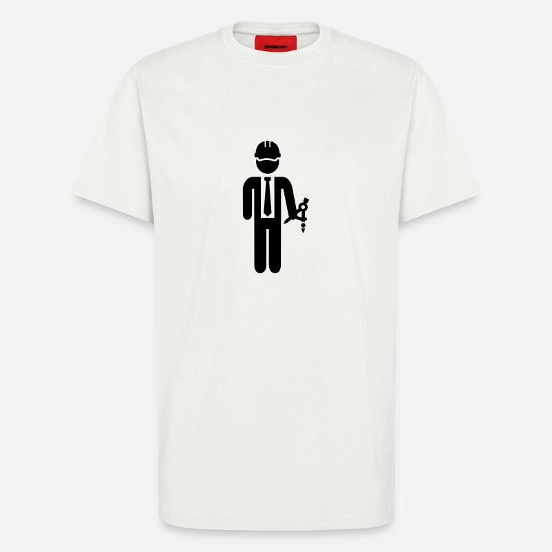 Ingenieur - T-Shirt - made by SPREAD - OFF WHITE