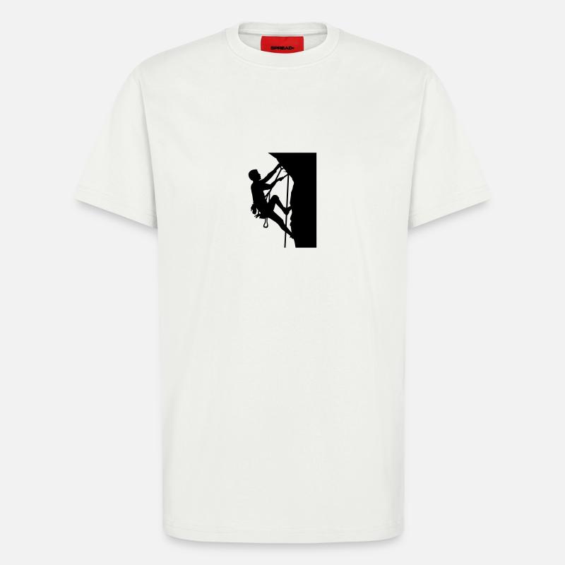 Klettern - T-Shirt - made by SPREAD - OFF WHITE