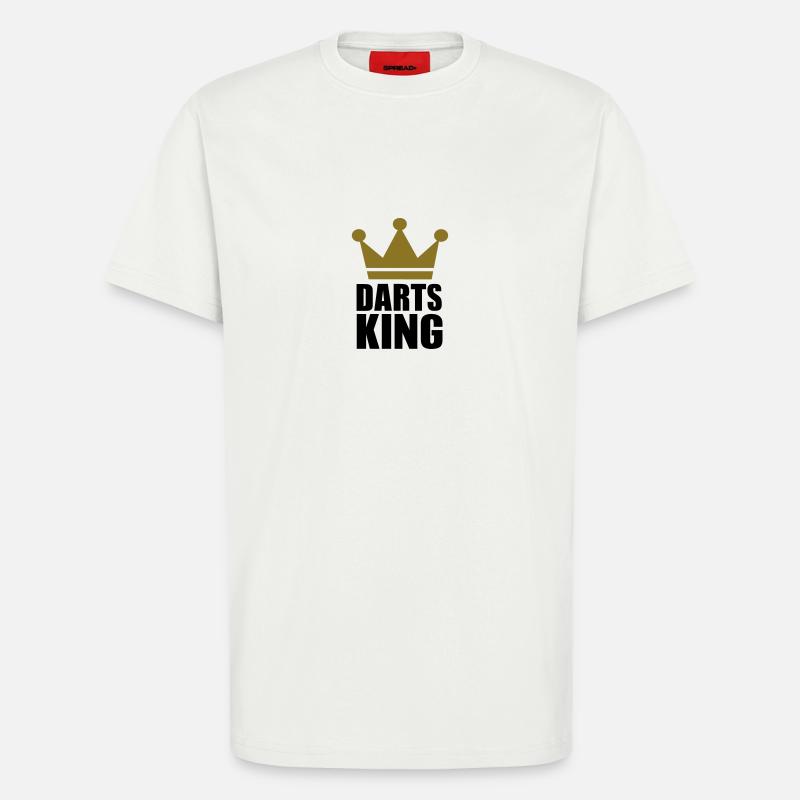 Darts King - T-Shirt - made by SPREAD - OFF WHITE