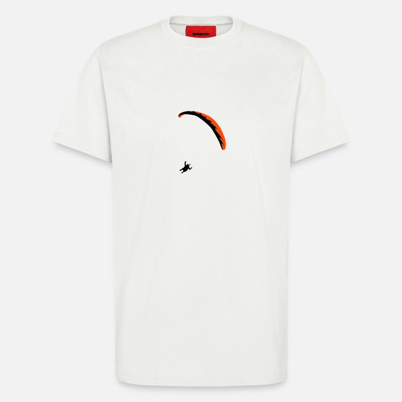 Gleitschirm Praglider - T-Shirt - made by SPREAD - OFF WHITE