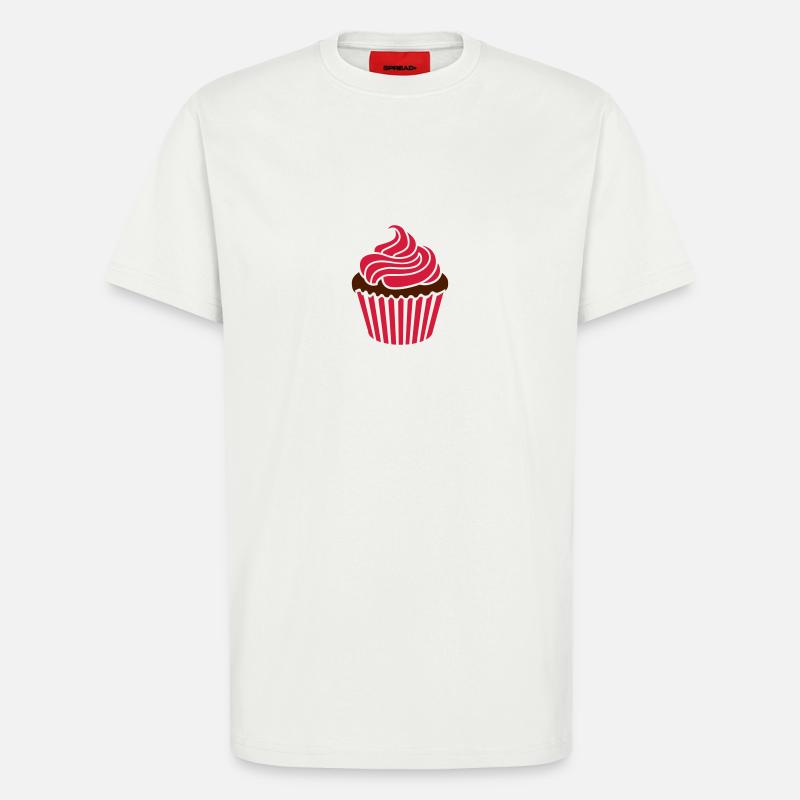 Cupcake - T-Shirt - made by SPREAD - OFF WHITE