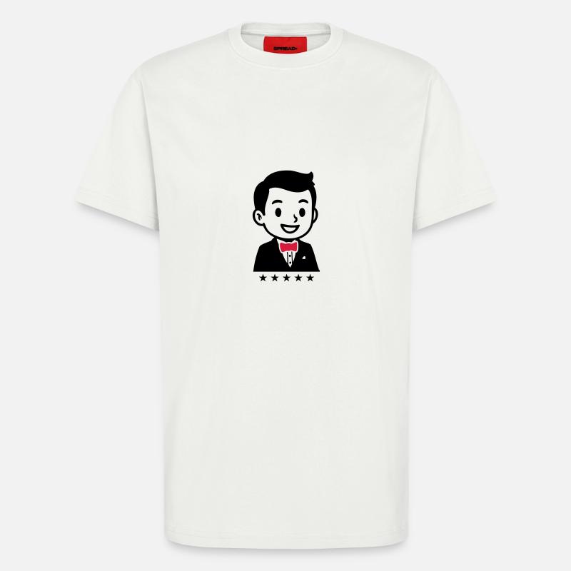 Bräutigam - T-Shirt - made by SPREAD - OFF WHITE