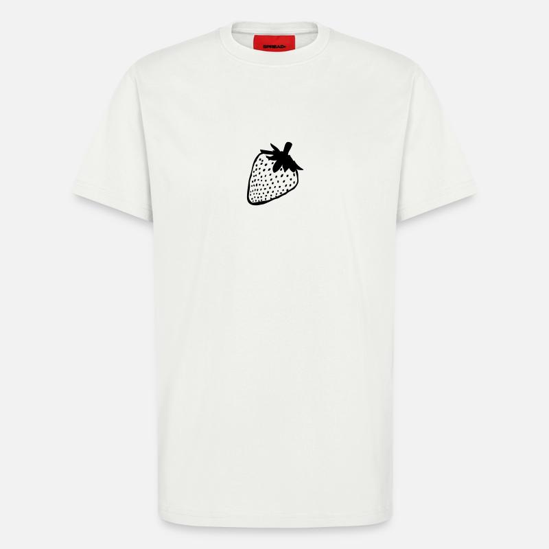Erdbeere - T-Shirt - made by SPREAD - OFF WHITE