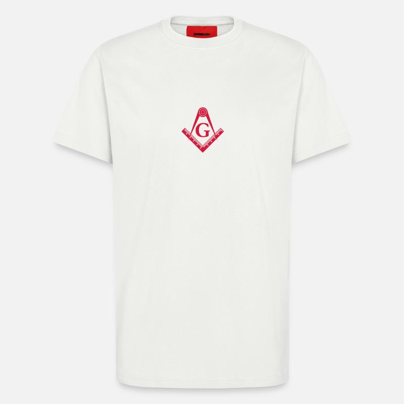 Illuminati - T-Shirt - made by SPREAD - OFF WHITE