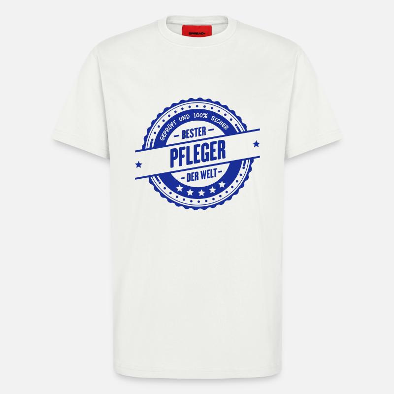 Bester Pfleger - T-Shirt - made by SPREAD - OFF WHITE