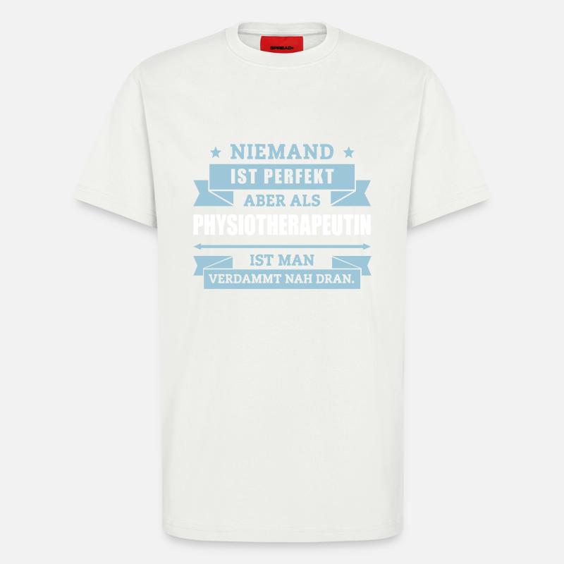 Fun Physiotherapeutin - T-Shirt - made by SPREAD - OFF WHITE