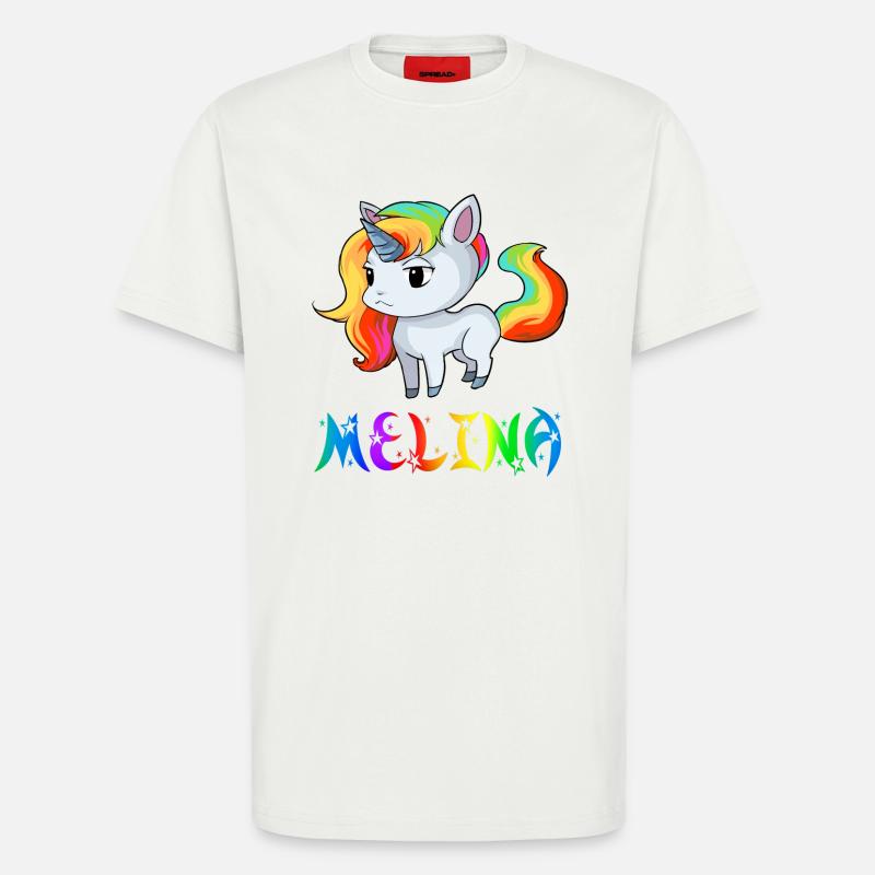 Melina Einhorn - T-Shirt - made by SPREAD - OFF WHITE