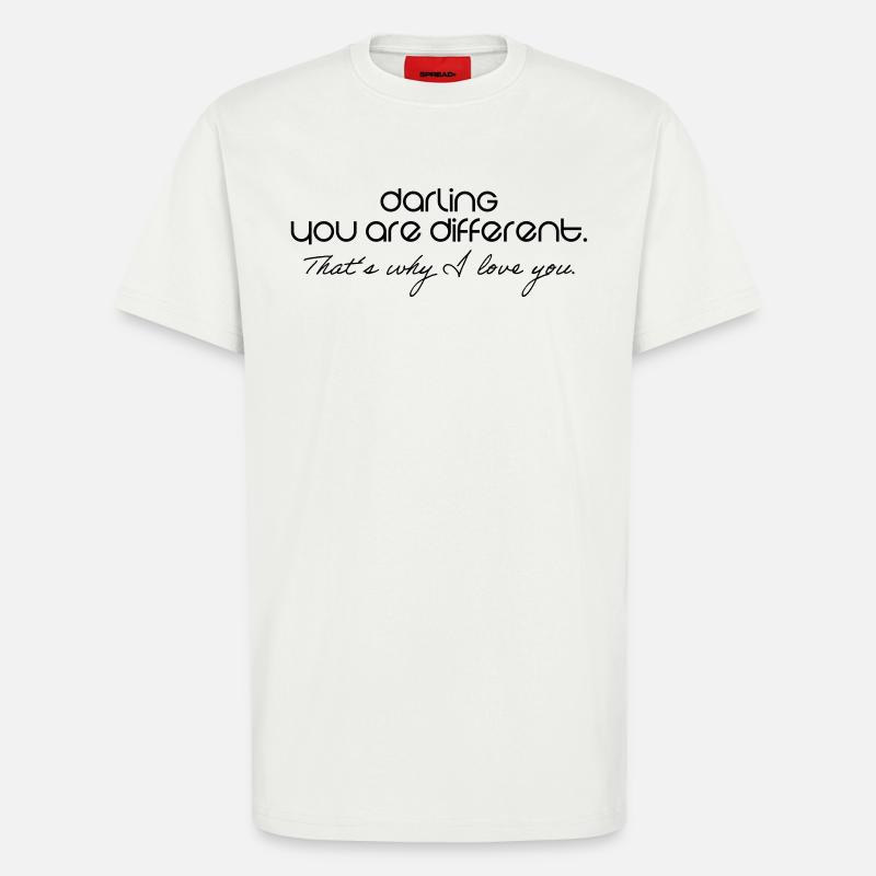 Romantisch - T-Shirt - made by SPREAD - OFF WHITE