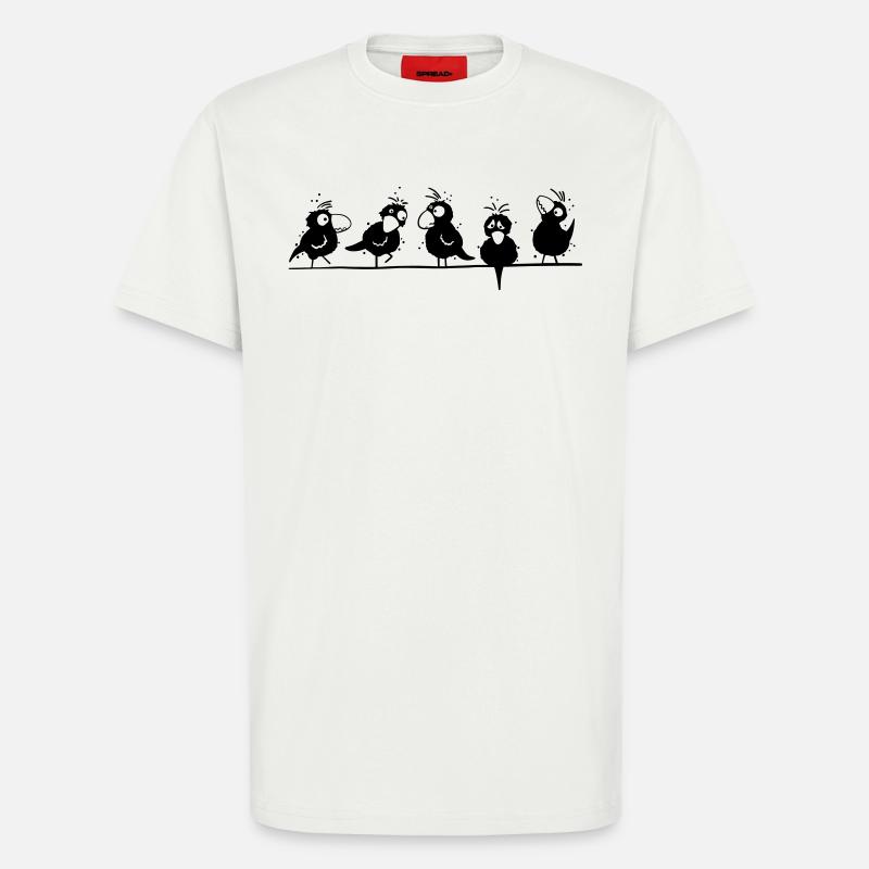 Happy Raben - T-Shirt - made by SPREAD - OFF WHITE
