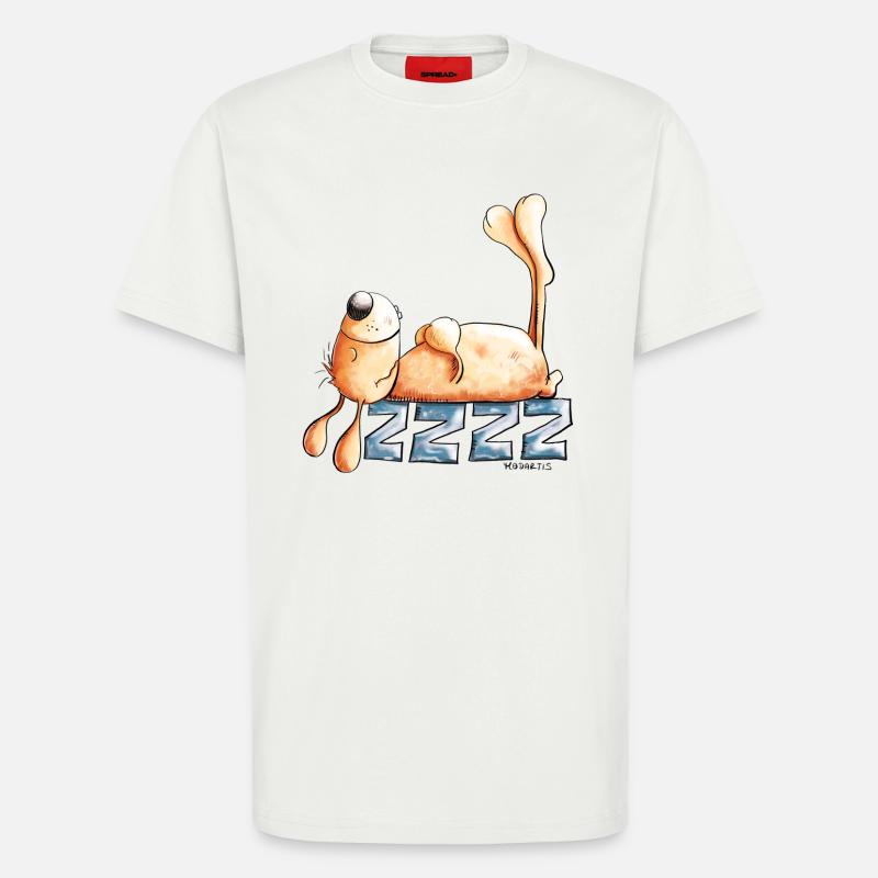 Sleeping Rabbit I Rabbit Rabbit - T-Shirt - made by SPREAD - OFF WHITE