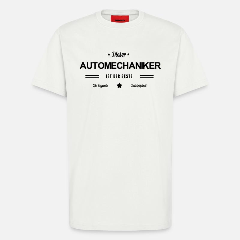 Bester Automechaniker - T-Shirt - made by SPREAD - OFF WHITE