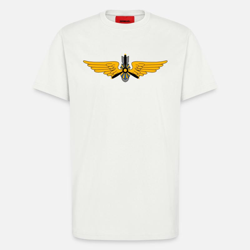 Militär Pilot - T-Shirt - made by SPREAD - OFF WHITE