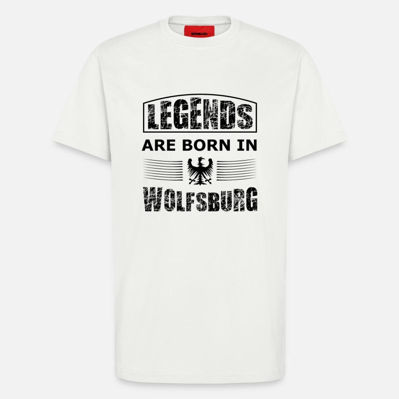 Wolfsburg Legenden - T-Shirt - made by SPREAD - OFF WHITE